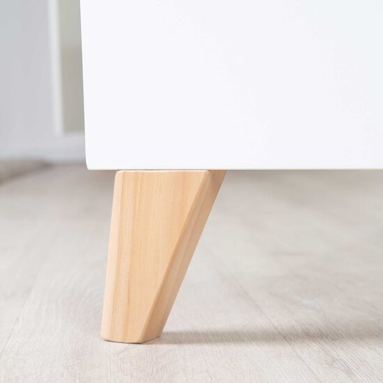 Léon Lit cododo   Blanc        60 x 120 cm   de               Roba