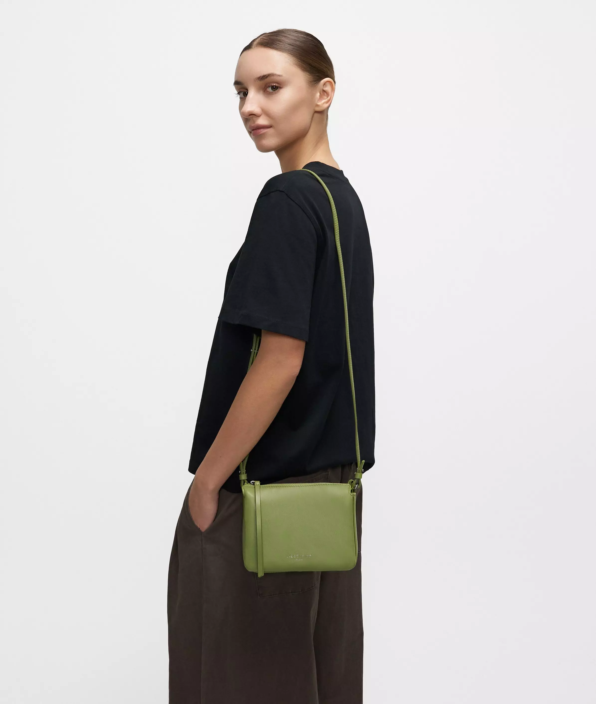 Nina Crossbody XS Small crossbody bag made from soft leather