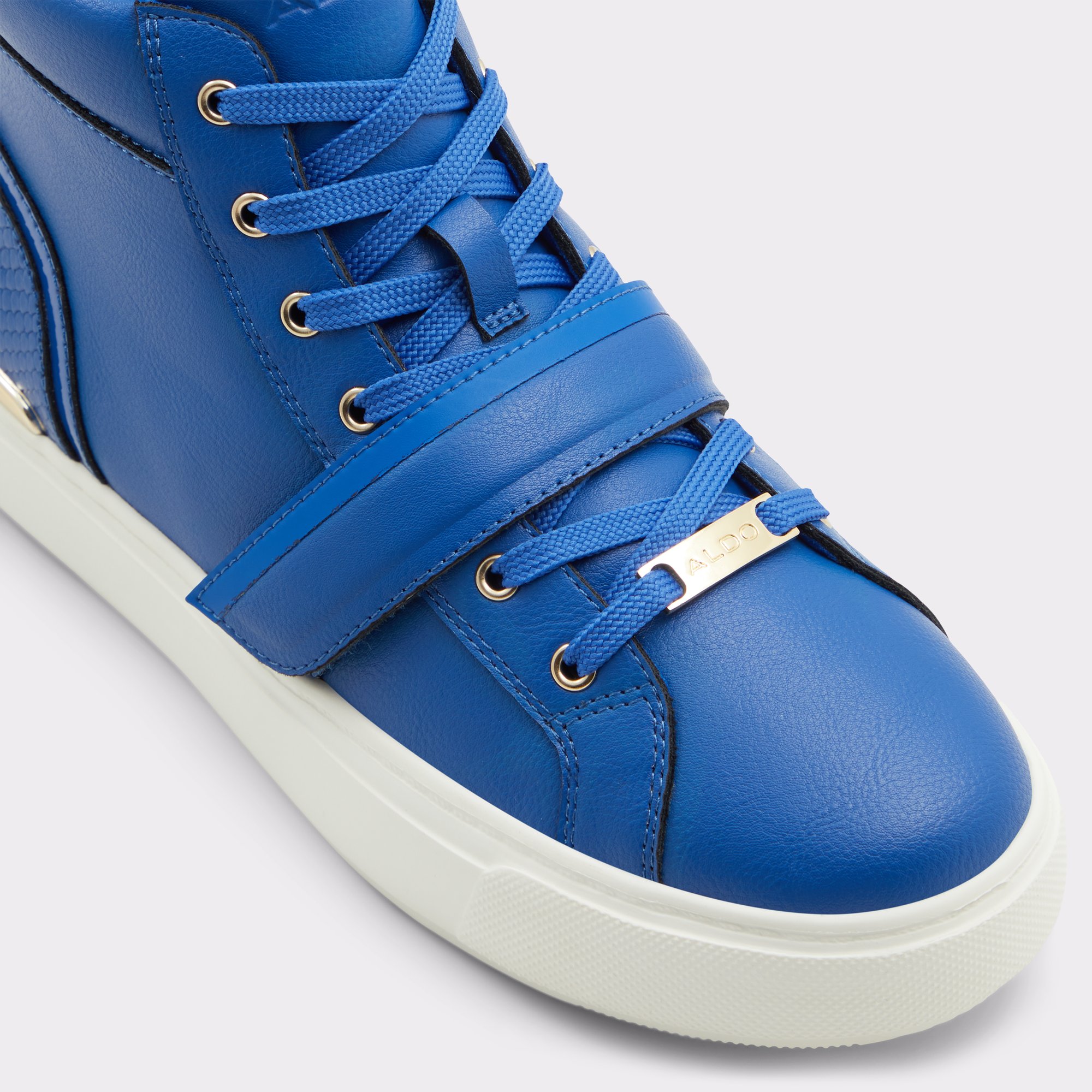 Halenna Blue Women High top sneakers