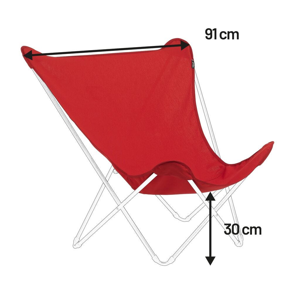 Ersatzbezug Pop Up XL Airlon Rot Garance