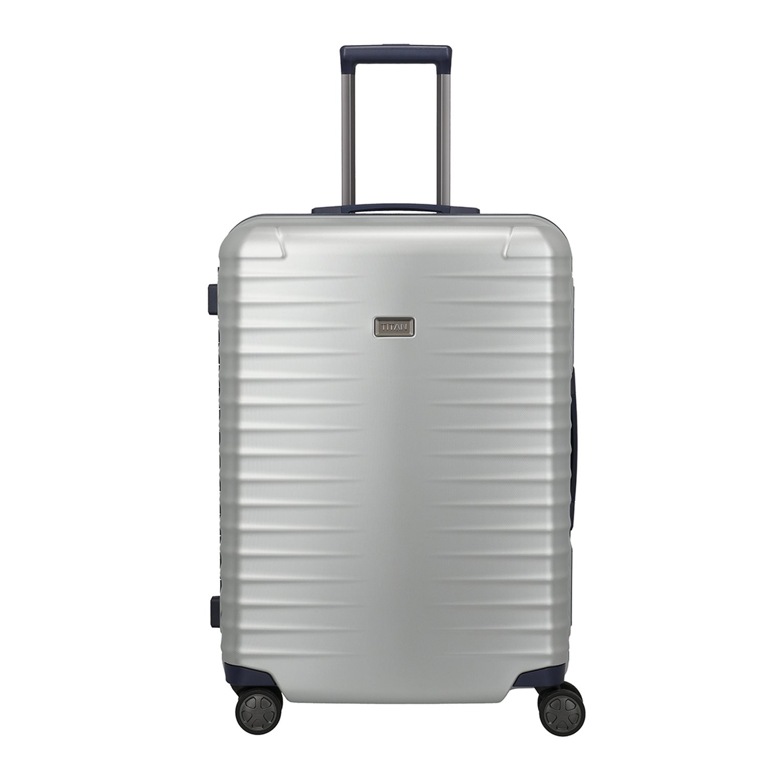 TITAN Litron Frame 4 Wheel Trolley M silver