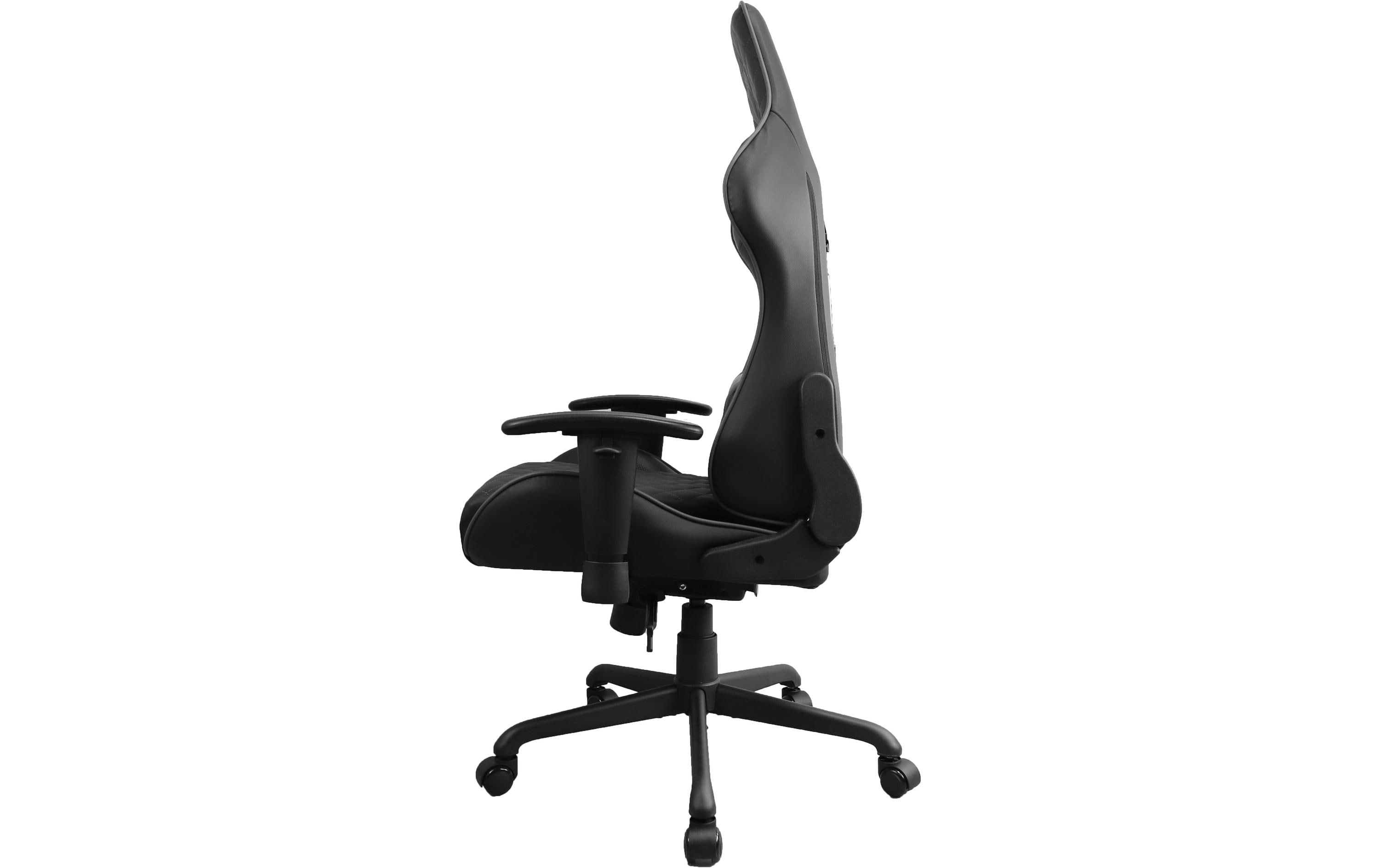 Gaming-Stuhl Deepblack Schwarz<br>Bürostuhl für lange Gaming-Sessions und Arbeitstage