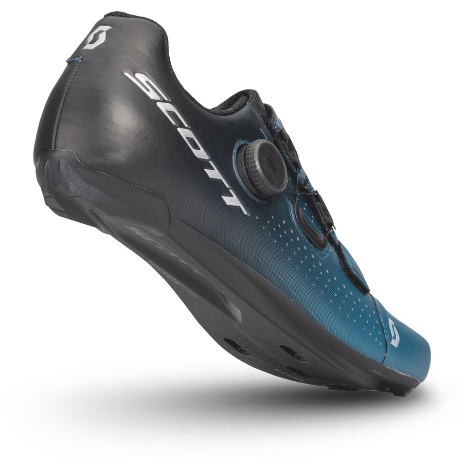Scott Team Boa Landevejssko Fade/Metallic Blue