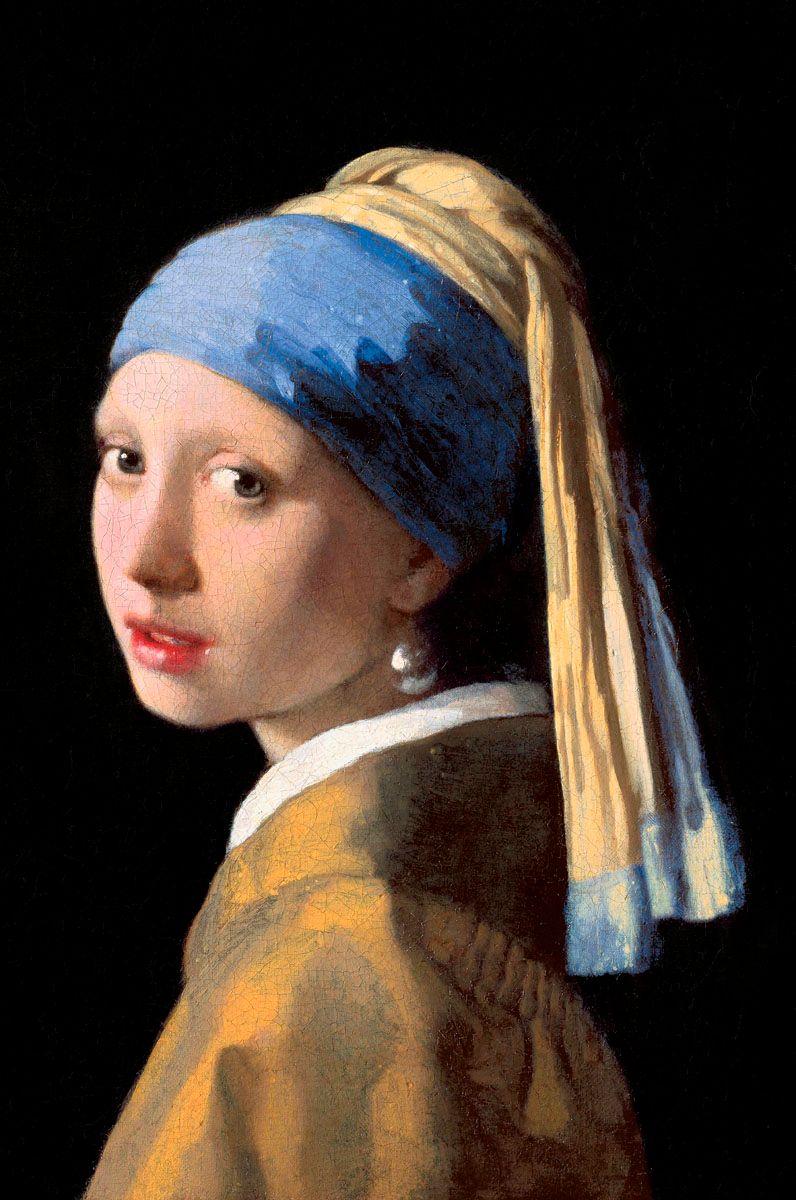 Schilderij Meisje met de Parel D-luxx 007