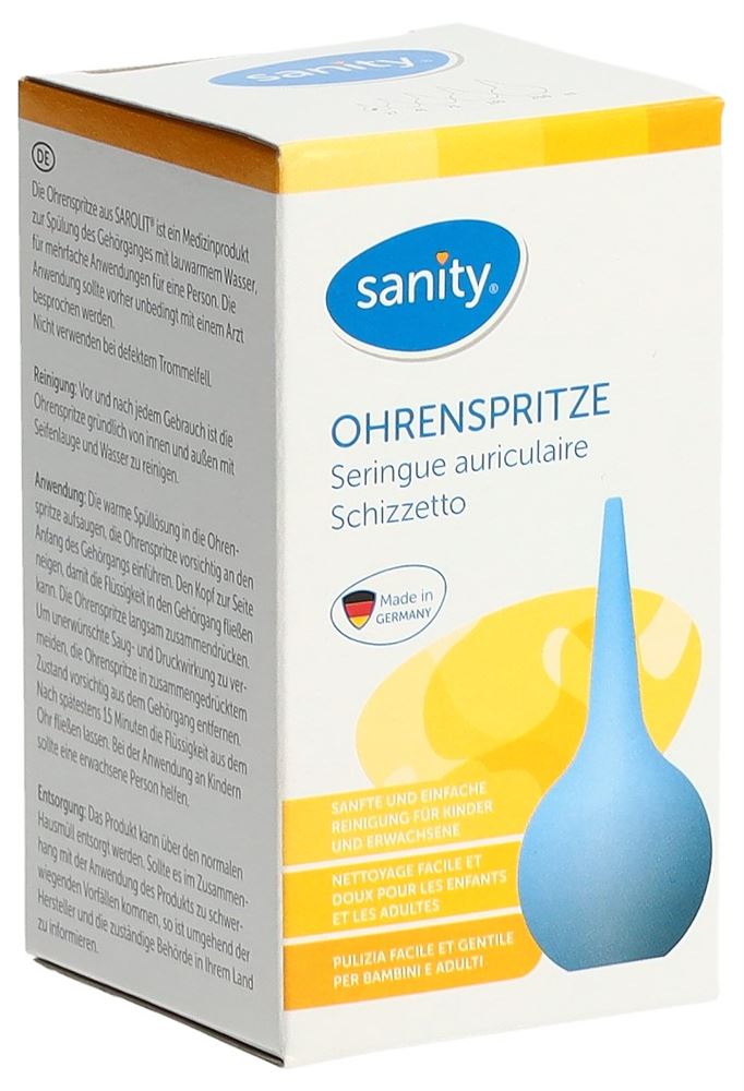 SANITY Ohrspritze<br>1 Stück, Gr3 27ml