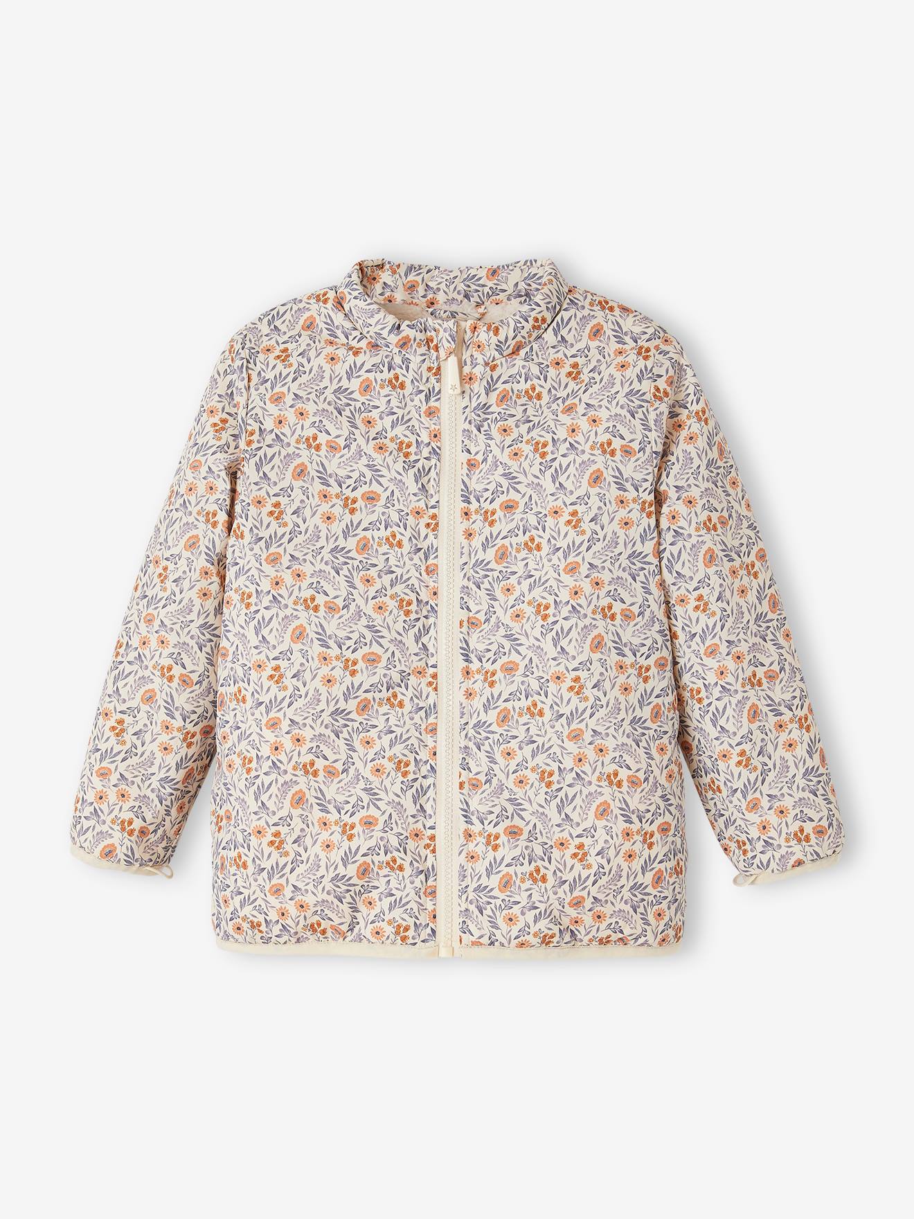 Parka com capuz 3 em 1, azul marinho, para meninas