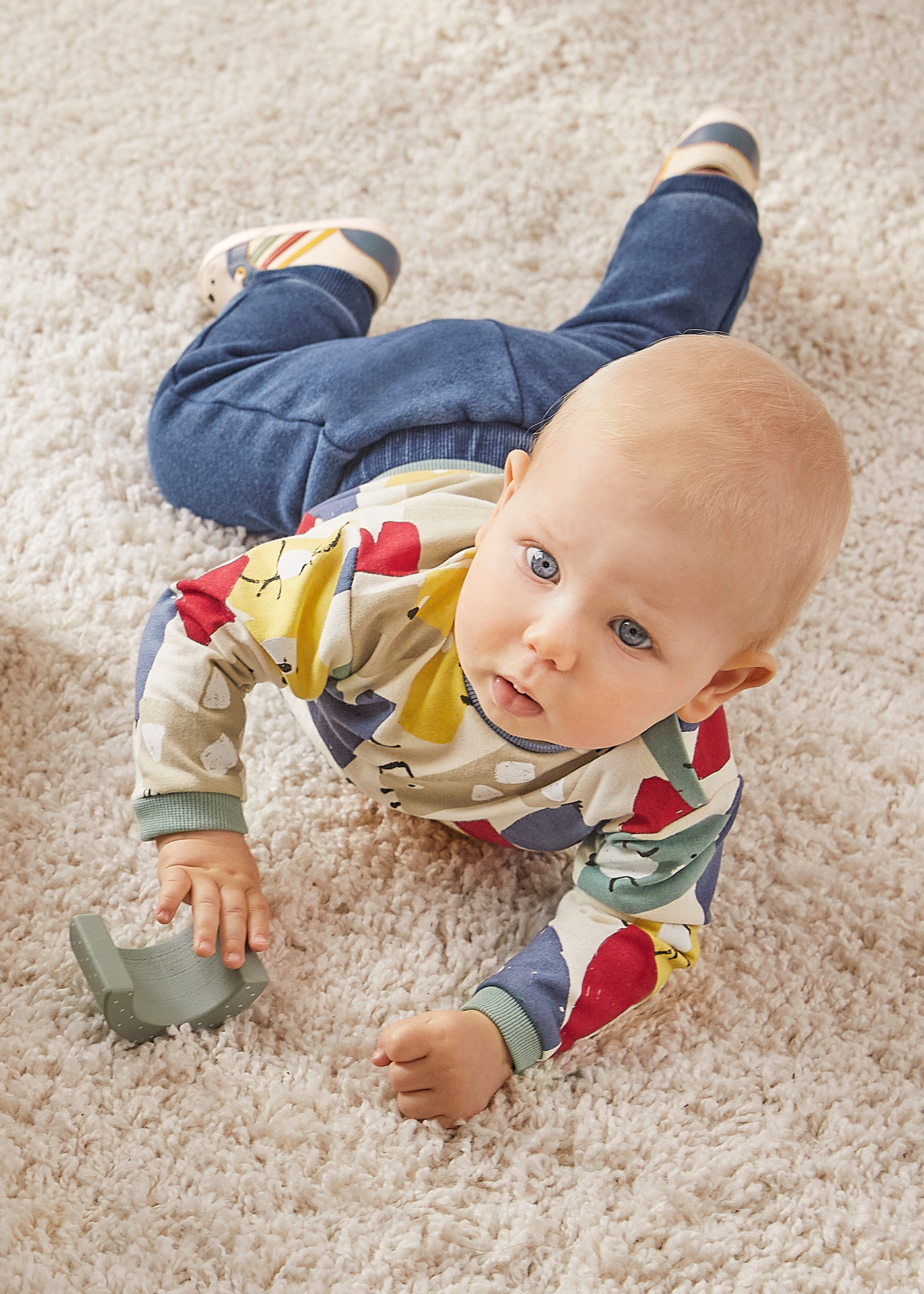 Conjunto de moletom de duas peças Better Cotton para recém-nascidos.