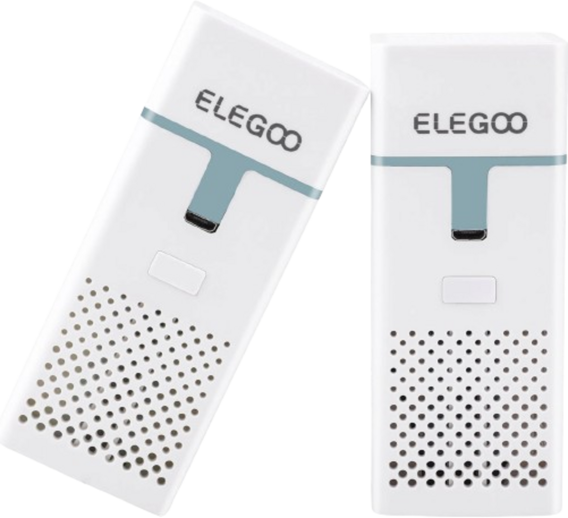 Elegoo  Mini Luftreiniger, 2 Stk    Mit Aktivkohlefilter
