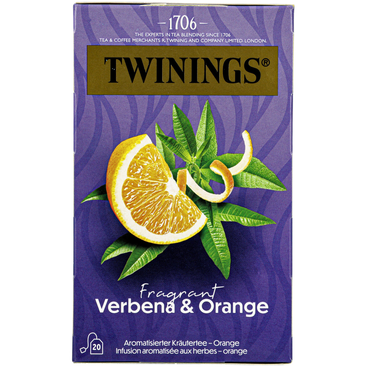 Twinings Eisenkraut-Orange 20Stück