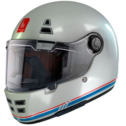 Casque MT HELMETS JARAMA SV - SOLID - Blanc