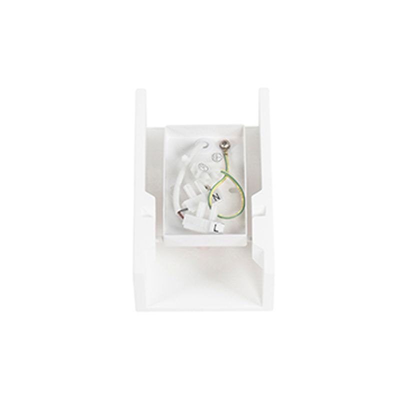 Moderne wandlamp wit rechthoekig - Colja Novo