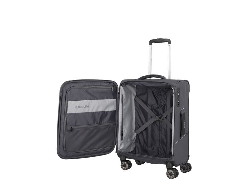 travelite Skaii Trolley S Grau Reisekoffer