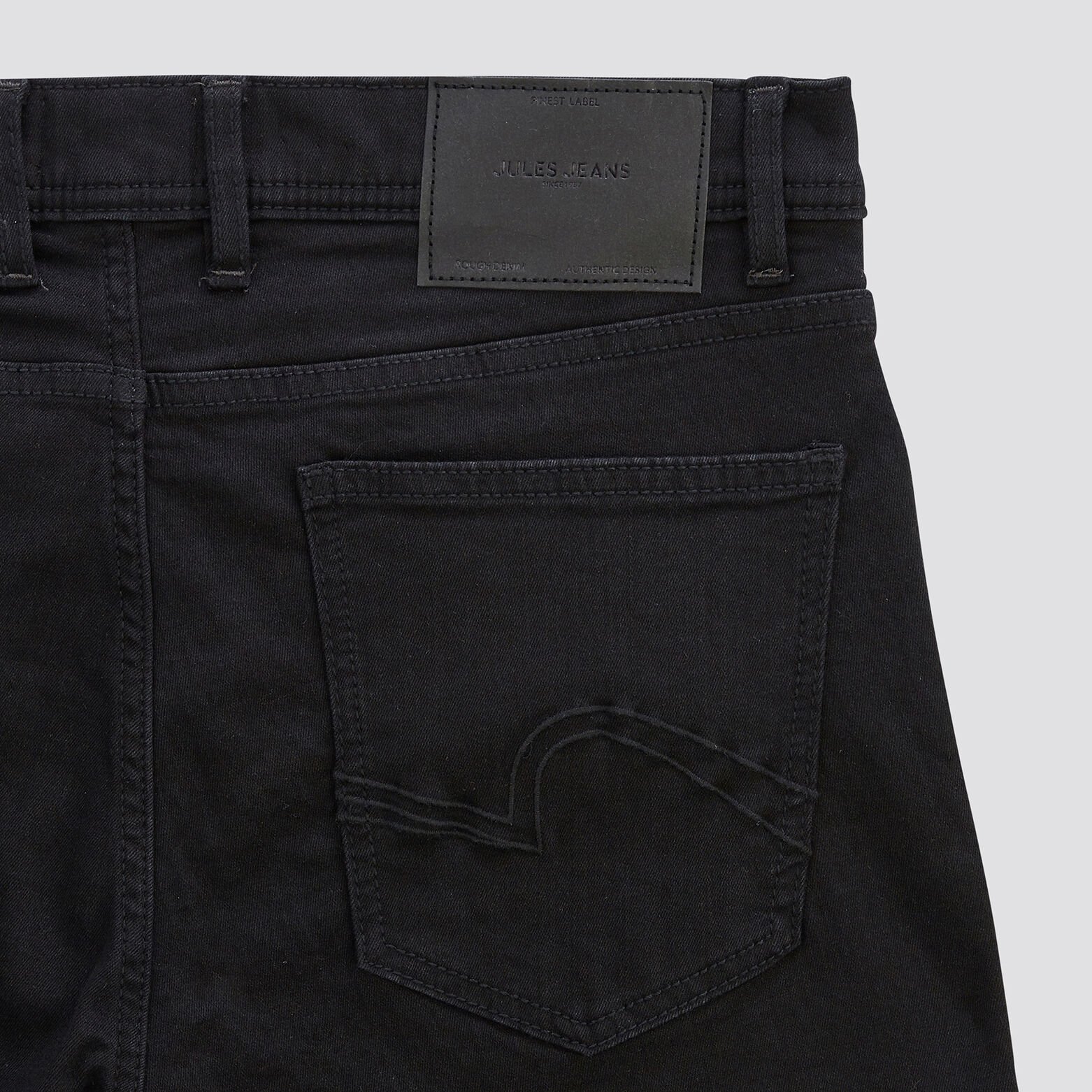 Jean slim urbanflex en polyester recyclé Noir