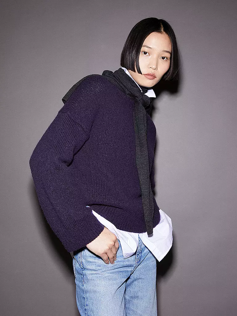 ARMEDANGELS Pullover SADNAA dunkelblau