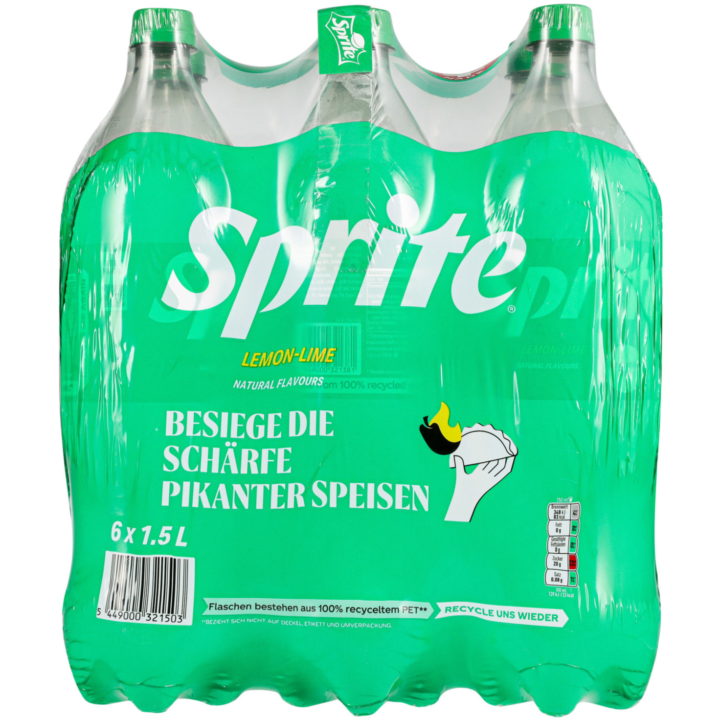 Sprite Regular 6x1.5l