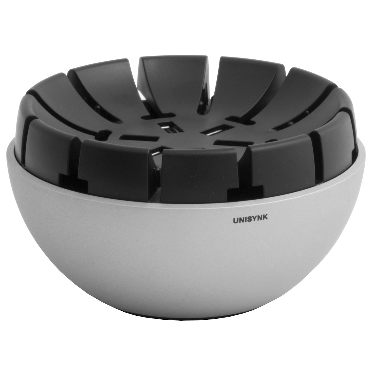 Unisynk Globis ladestasjon (sølv)