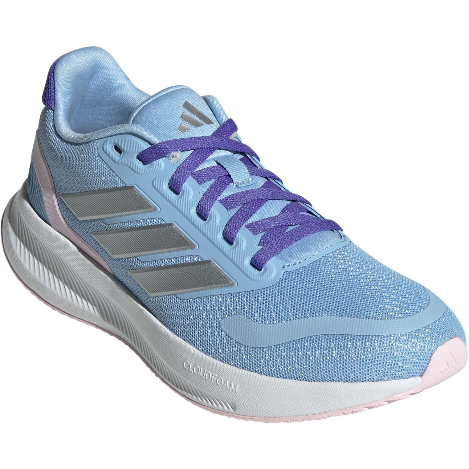 adidas Runfalcon 5 Laufschuhe Kinder glow blue