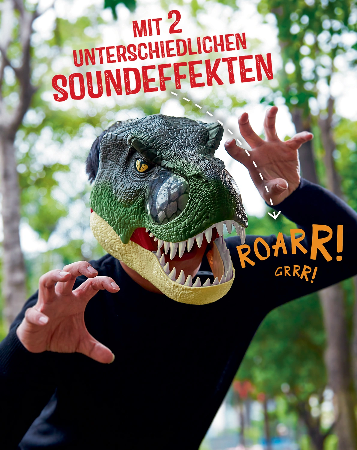 Maske T-REX WORLD - T-Rex