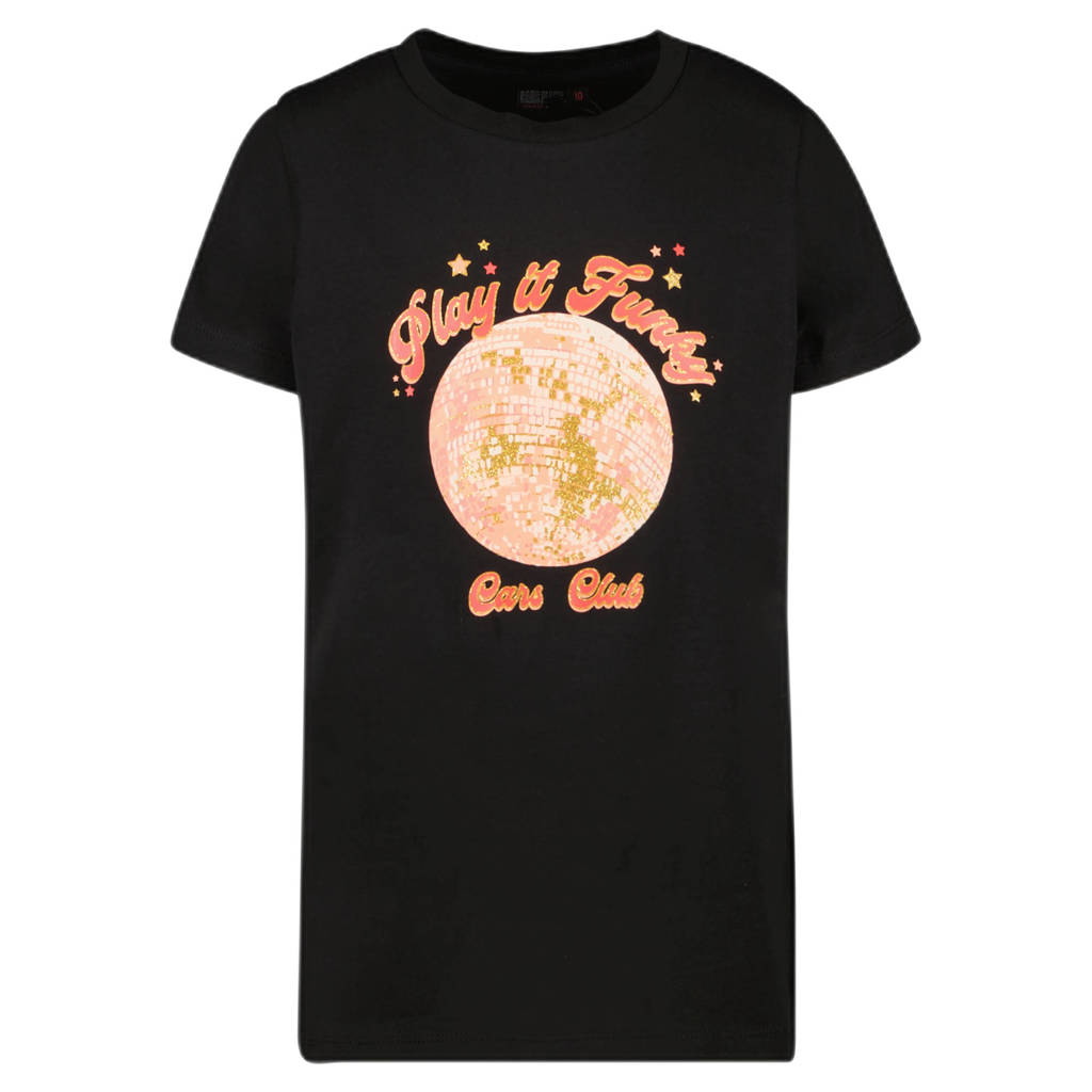 Cars T-shirt SEYA met printopdruk zwart