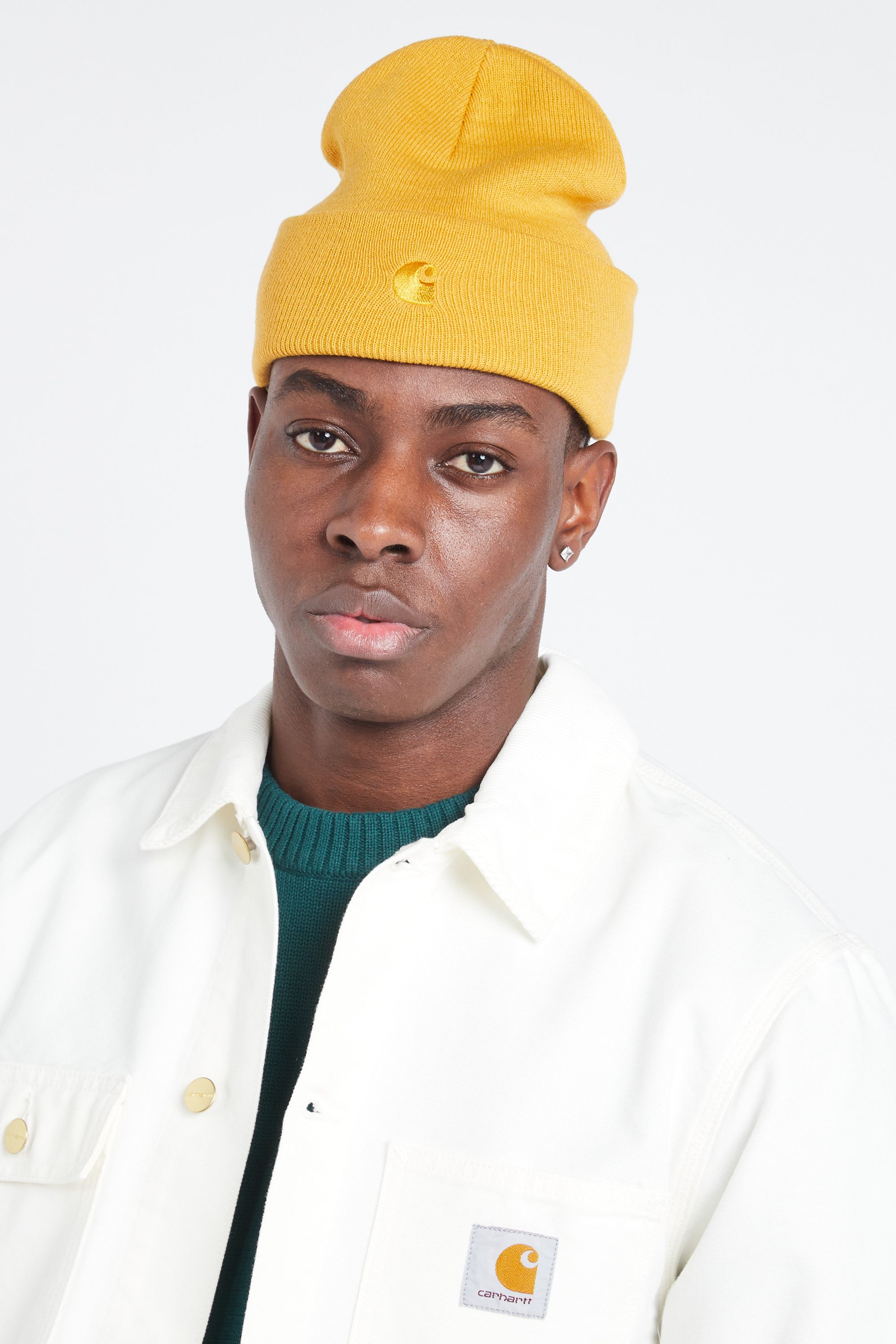 CARHARTT WIP Bonnet Chase Beanie Jaune