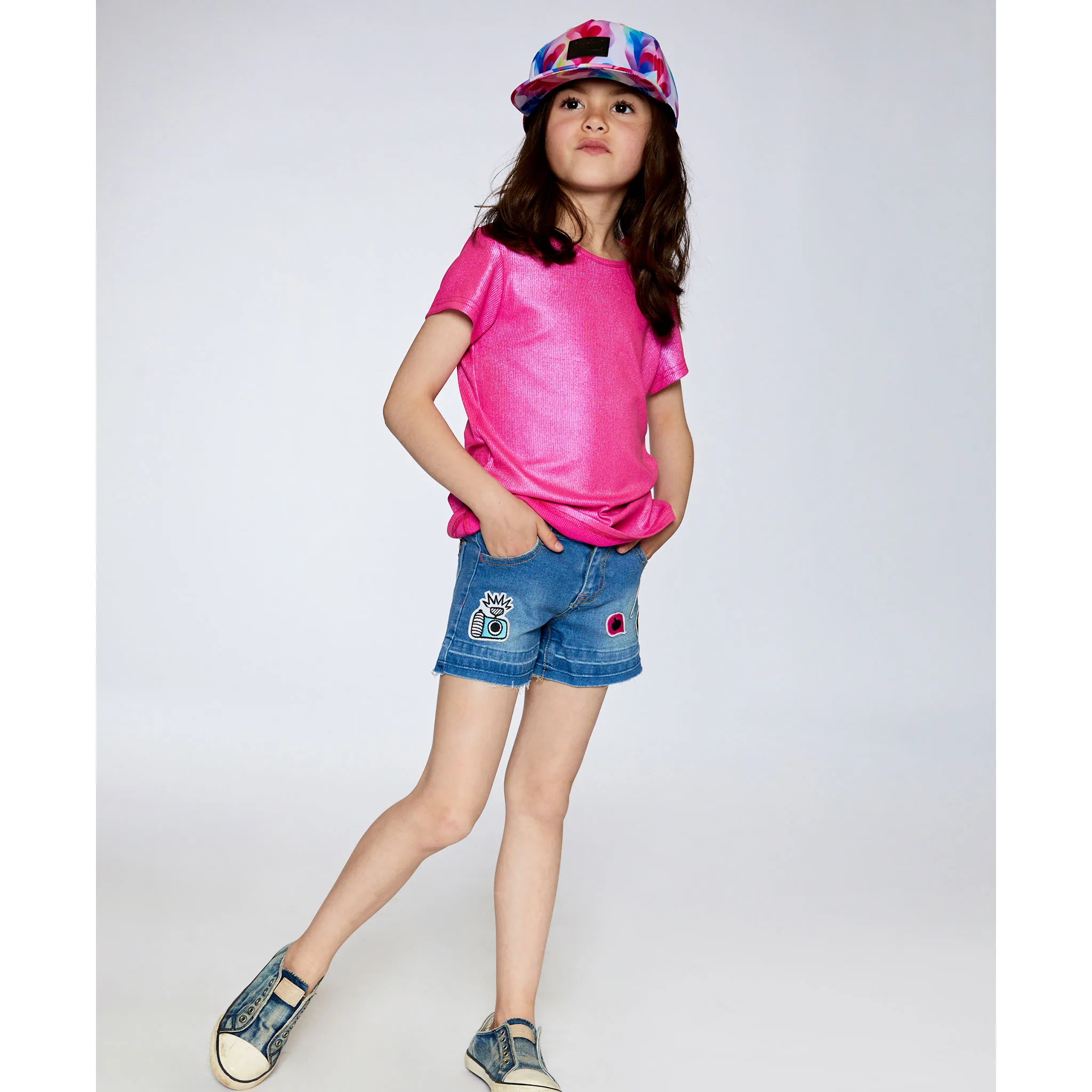 Deux par Deux Short Denim Copines 3-6ans