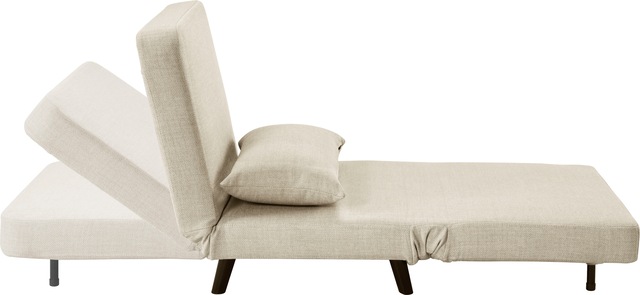 ATLANTIC home collection Sessel »Robby« inkl. Bettfunktion, mehrfach verstellbar, Strukturbezug