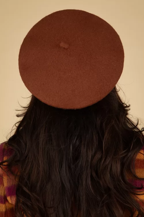 Banned Retro Claire Hat in kaneel