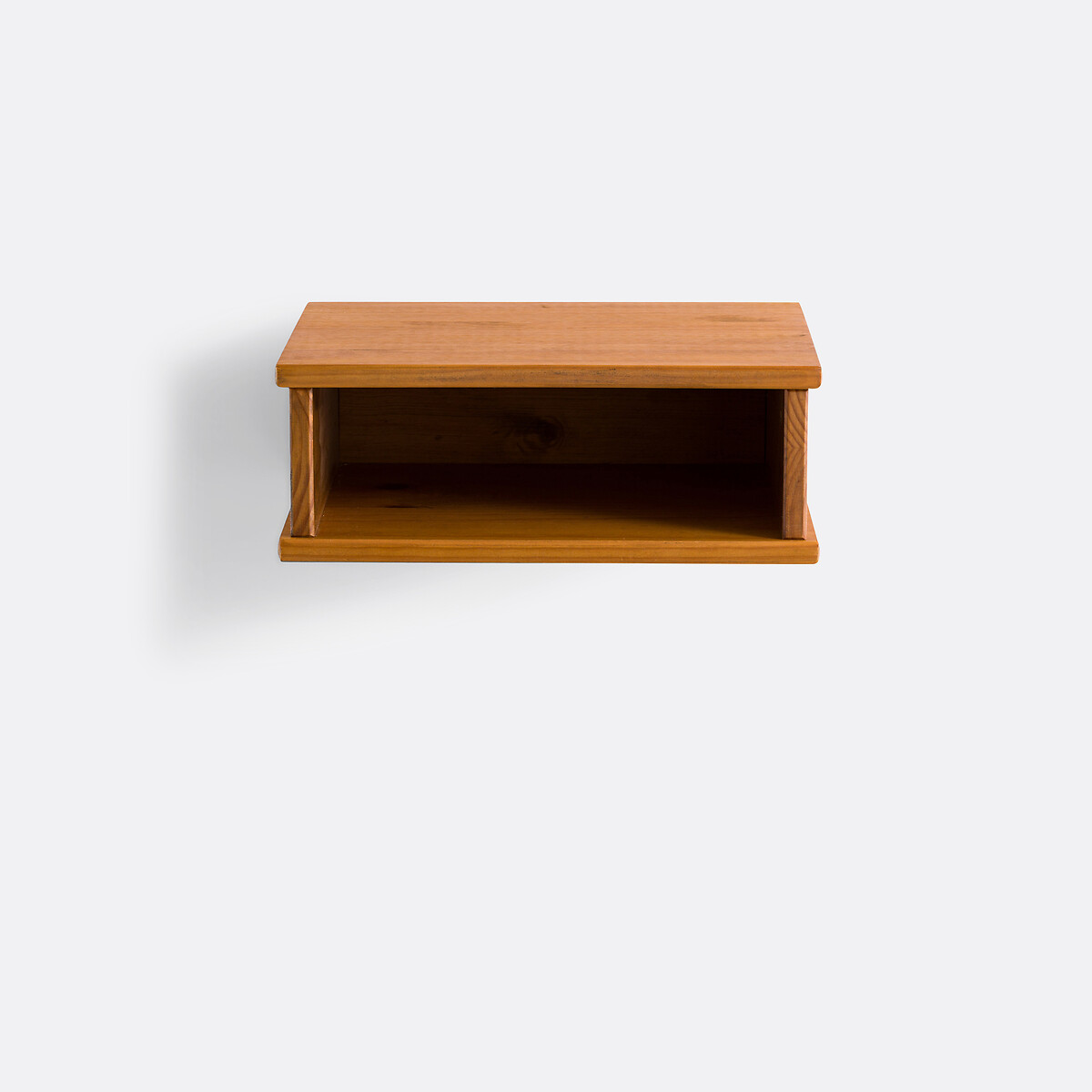 LA REDOUTE INTERIEURS<br>Mesa de cabeceira de parede em madeira maciça de pinho escovado, Lunja