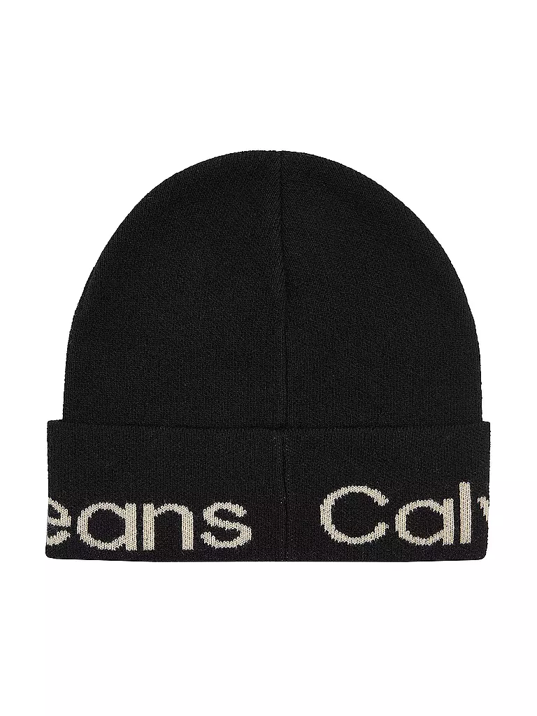CALVIN KLEIN JEANS Mütze - Haube schwarz