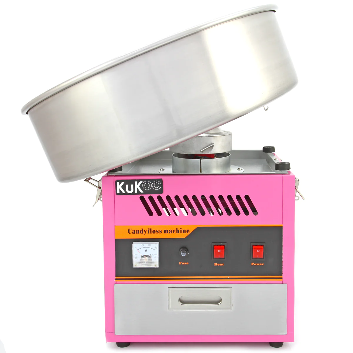 KuKoo Machine à Barbe à Papa & Dôme Protecteur Kukoo