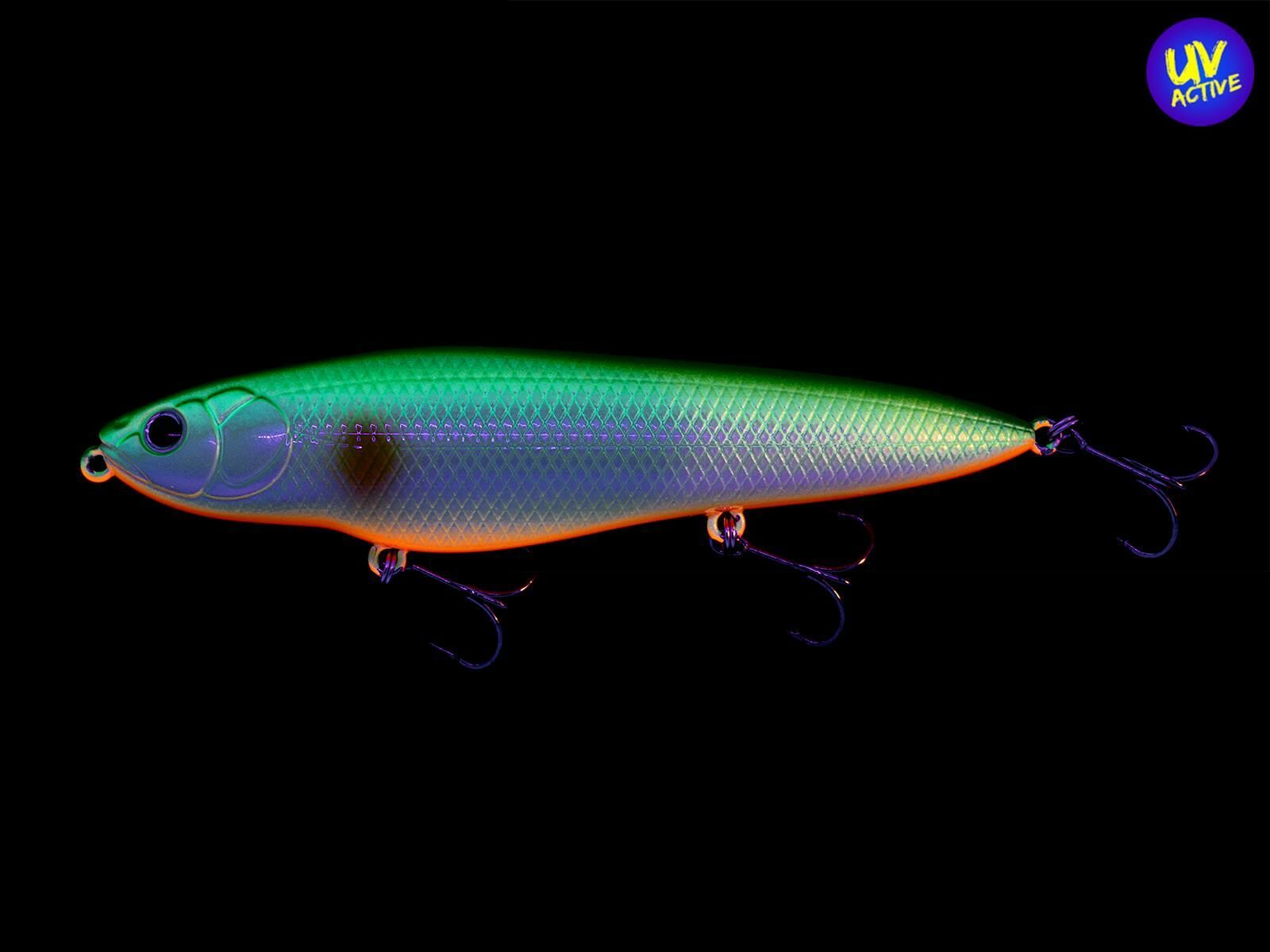Upper Cutter 128 (298) Lime Ayu/Orange Belly
