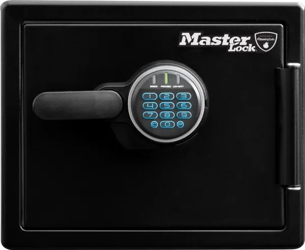 Master Lock Large No. LFW082FTC - Pengeskab - solidt stål - sort