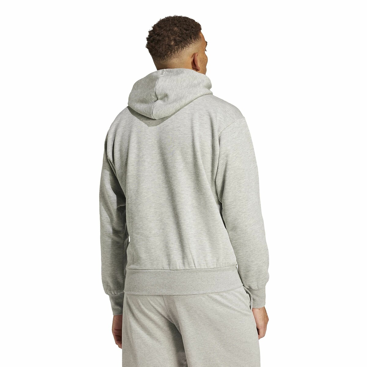 ADIDAS ROUPAS ESPORTIVAS<br>Moletom Flatton com logo Essential