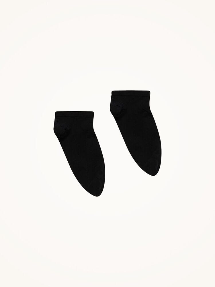 Wolford Sneaker Cotton Socks black