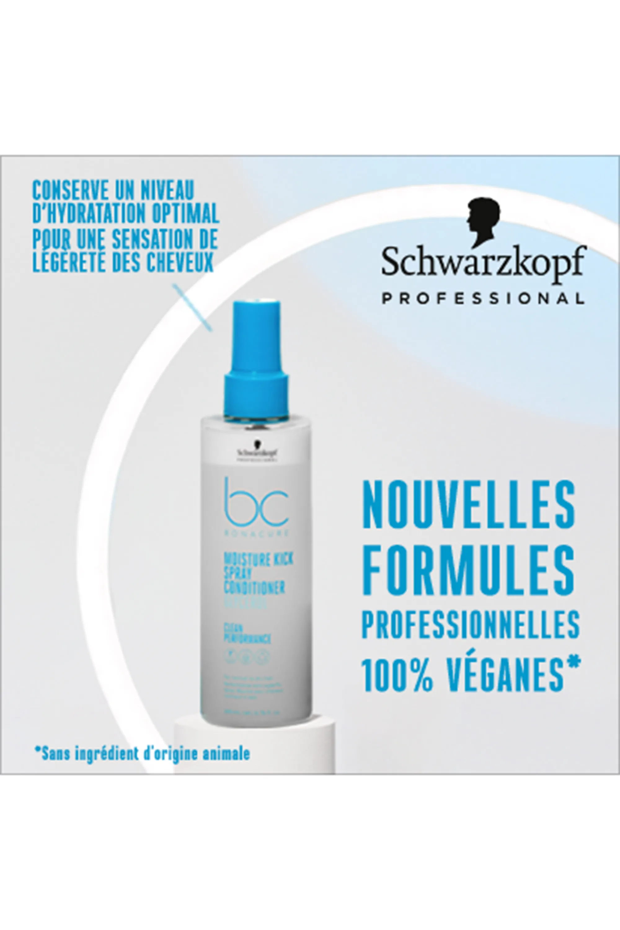 Schwarzkopf Professional Spray-baume hydratant Moisture Kick-200 ml