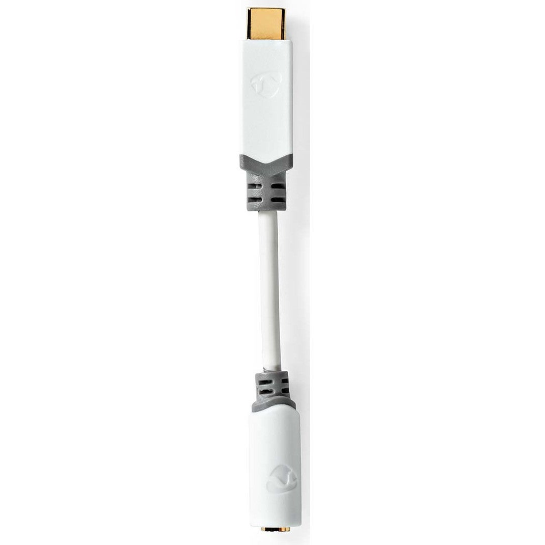 Nedis CCBW65950WT01 USB adapter USB-C male naar 3.5mm jack female 0.1m