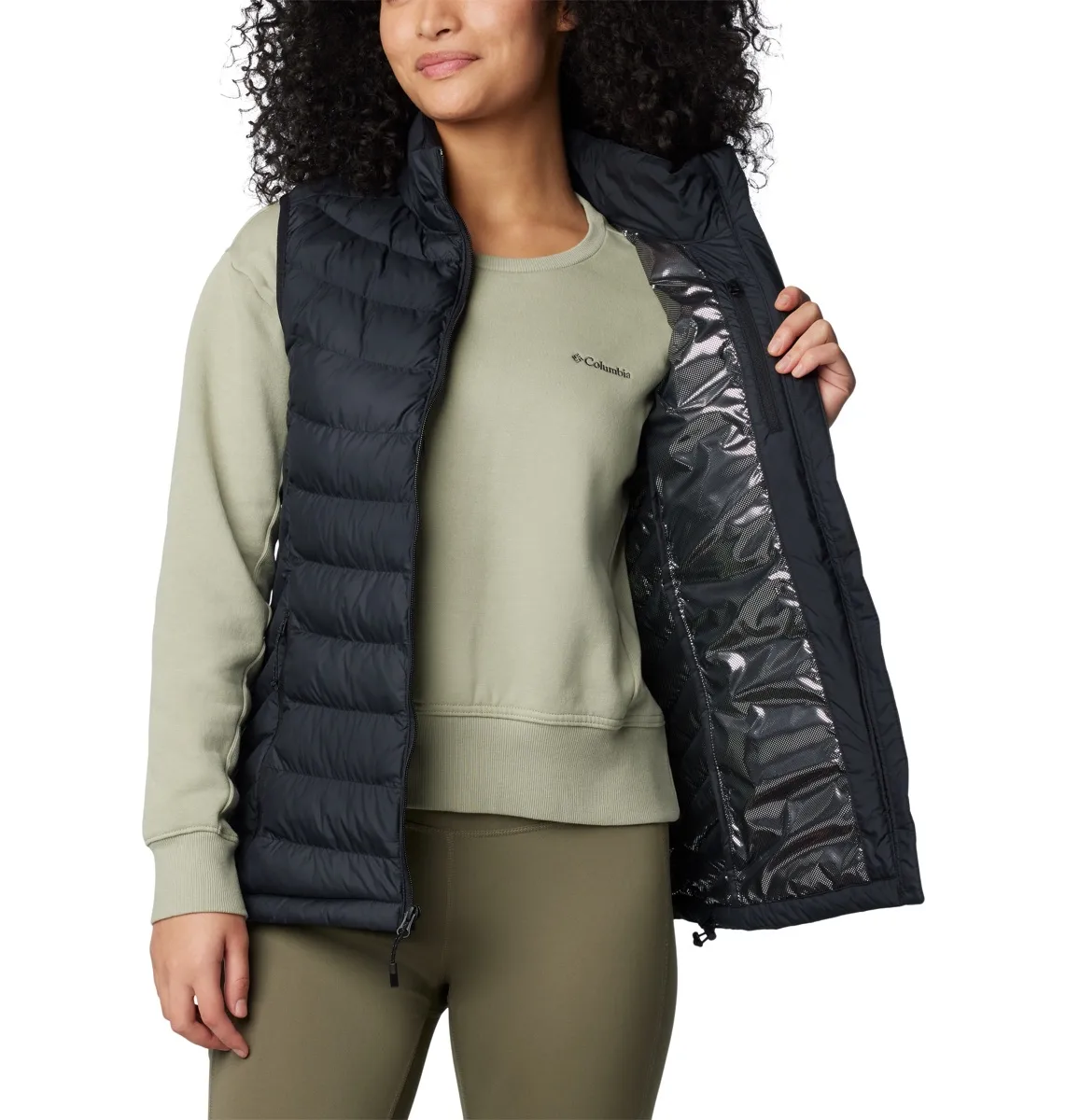 Columbia Powder Lite Ii Vest Black