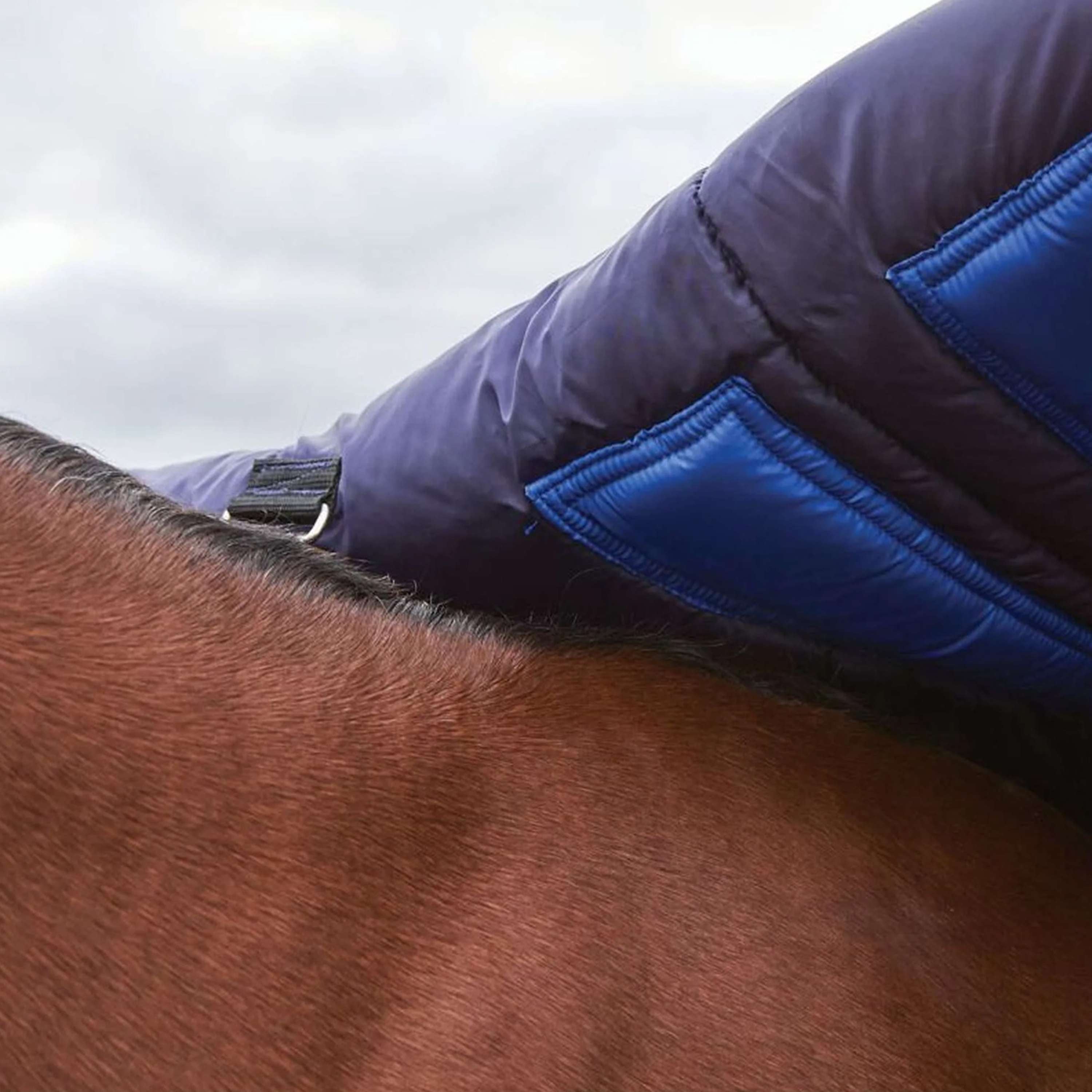 WeatherBeeta ComFiTec Plus Dynamic Turnout High Neck 100g Navy/Forest