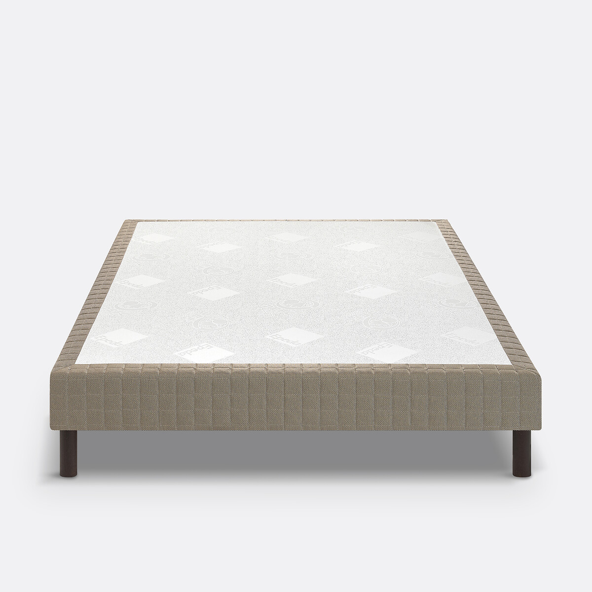 EPEDA<br>Base de cama com ripas revestidas Le nature Médium
