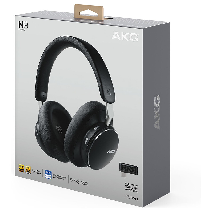 AKG N9 Hybrid Noir - Casque sans fil