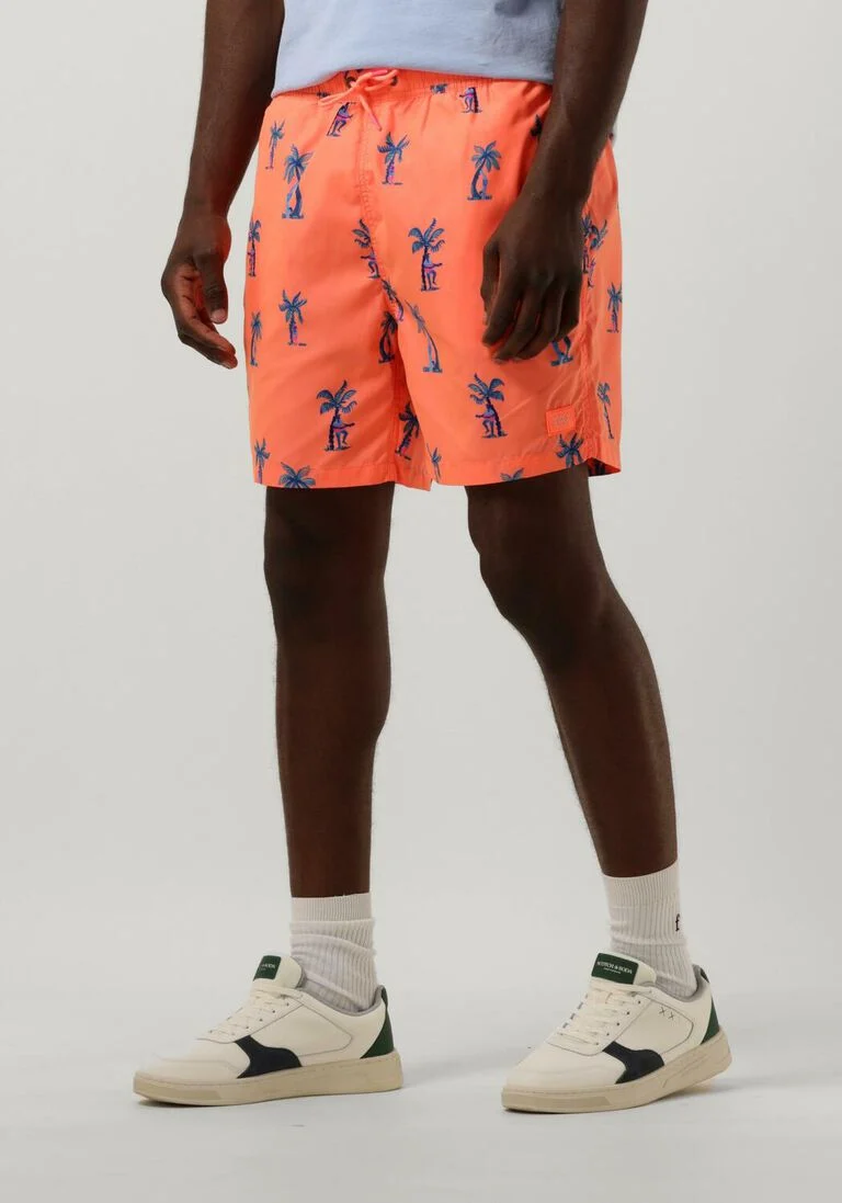 SCOTCH & SODA roze scotch & soda  mid length - printed swimshort