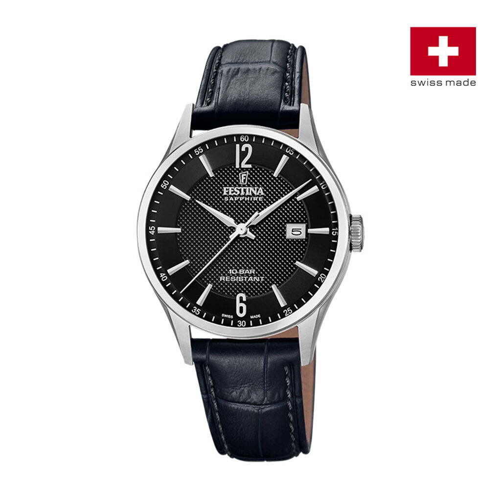 Montre Festina Swiss Made Noir