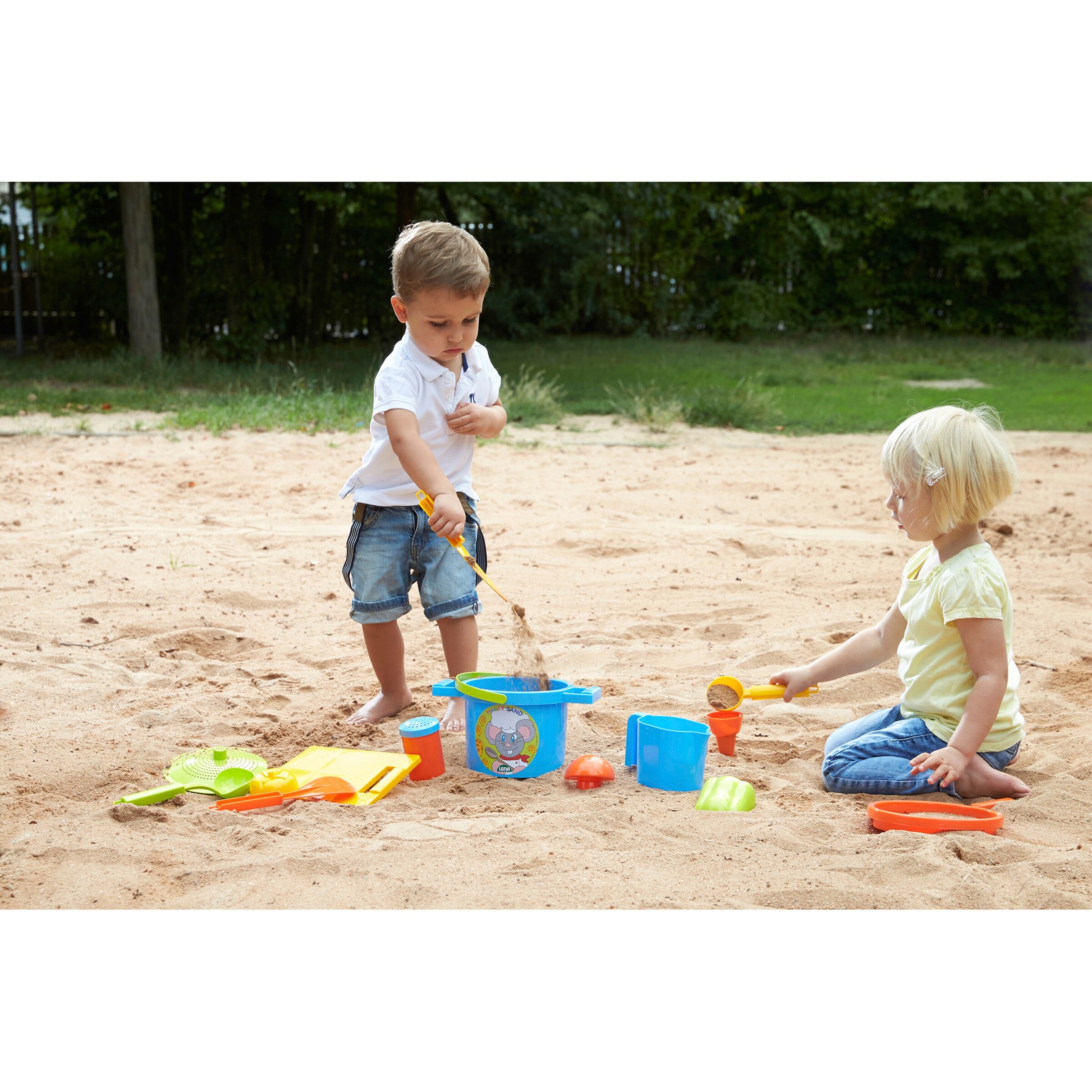 Lena Sandspielzeug-Set Kochen 14-tlg.