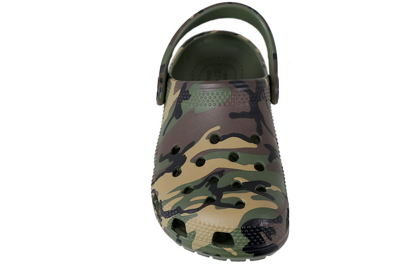 CROCS CLASSIC CAMOFLAGE ARMYGRØN CLOGS