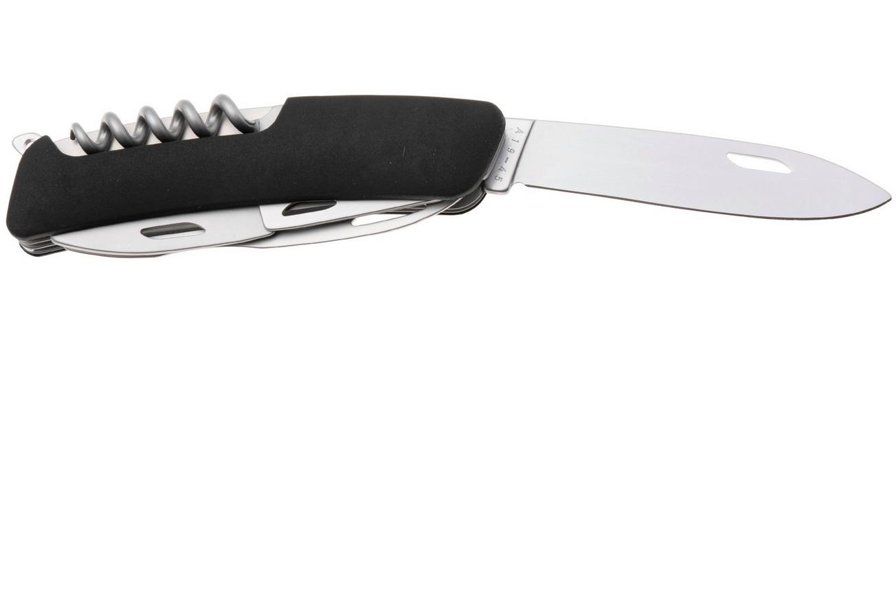 Swiza D07 R AM, KNR.0116.1010, Black, Zwitsers zakmes, 7 tools