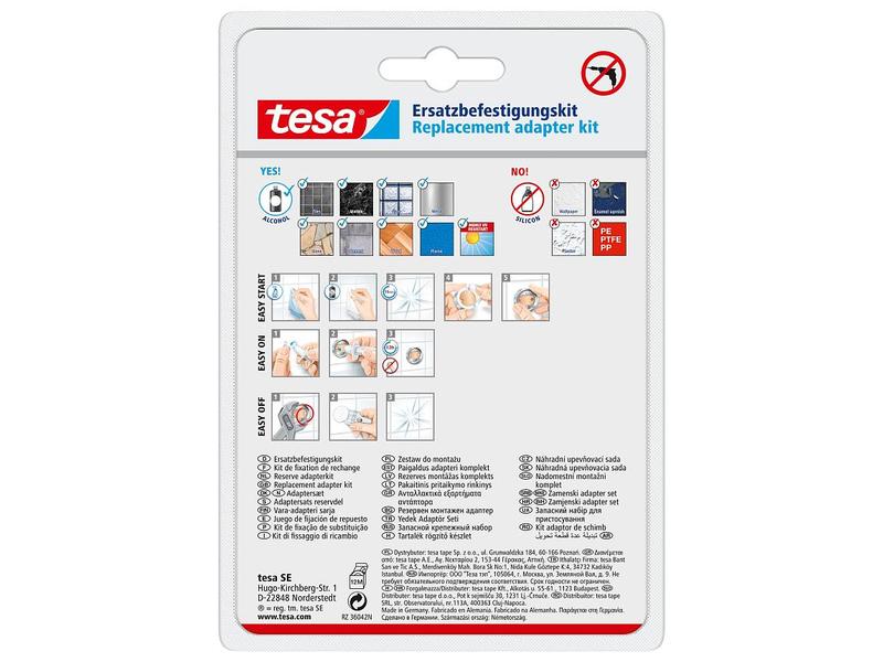 tesa Ersatzadapter-Satz BK 27 Ersatzbefestigungskit