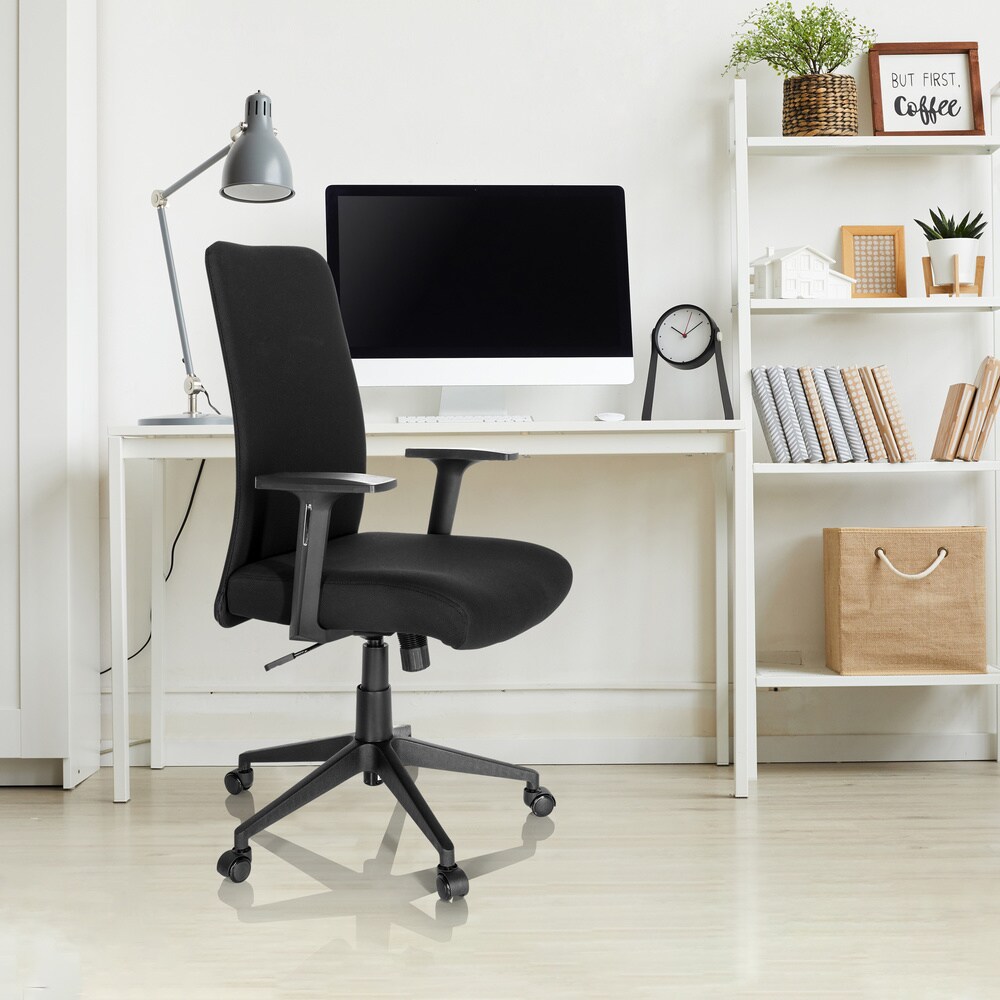 Home Office Bürostuhl COSIO I Stoff mit Armlehnen hjh OFFICE