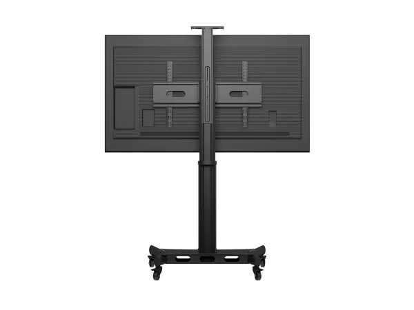 Multibrackets M Public 170 HD - Vogn med hjul - motoriseret - for LCD display - enkelt søjle, gulvstander - aluminium, stål - sort - skærmstørrelse: 32