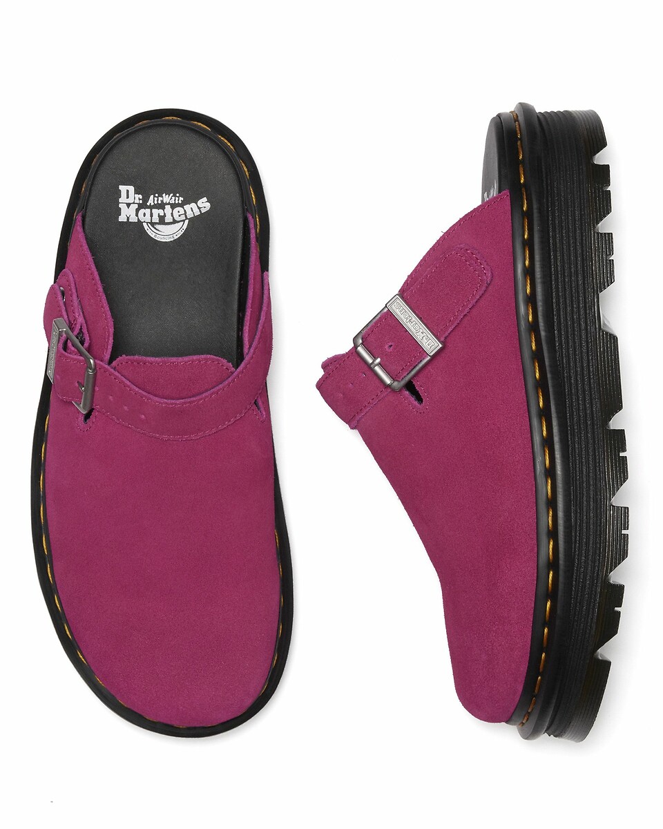 DR. MARTENS<br>Mules de camurça fechadas ZebZag