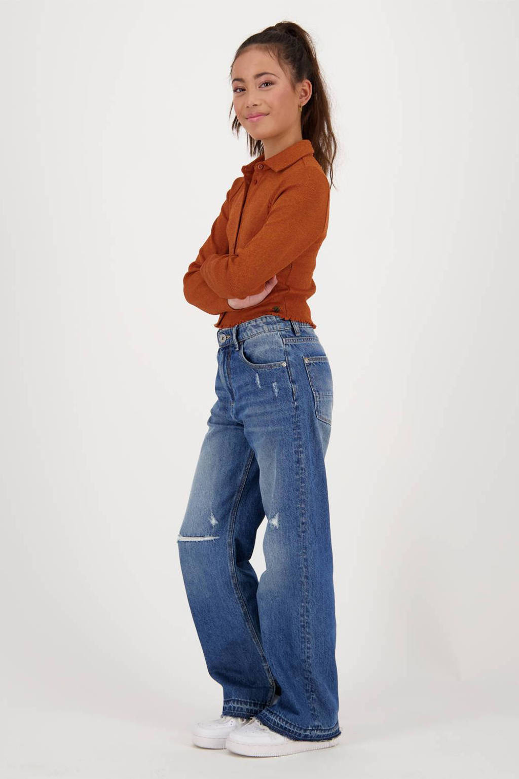 Vingino longsleeve Jesmine bruin